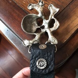 leatherock Accessories - Leather skull belt đź’€ leatherock Accessories - Leather skull belt đź’€